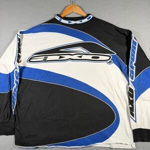 AXO Sport Long Sleeve Motocross Jersey Shirt Men's XX Large Graphic Streetwear